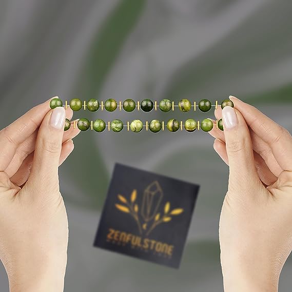 Green Jade Bracelet for Men Women Entrepreneur Business Luck, MONEY ATTRACTION Chakra Bracelets for Women, Bead Bracelets for Women, Maximum Money Wealth Abundance Bracelet, Prosperity Good Luck Feng Shui,