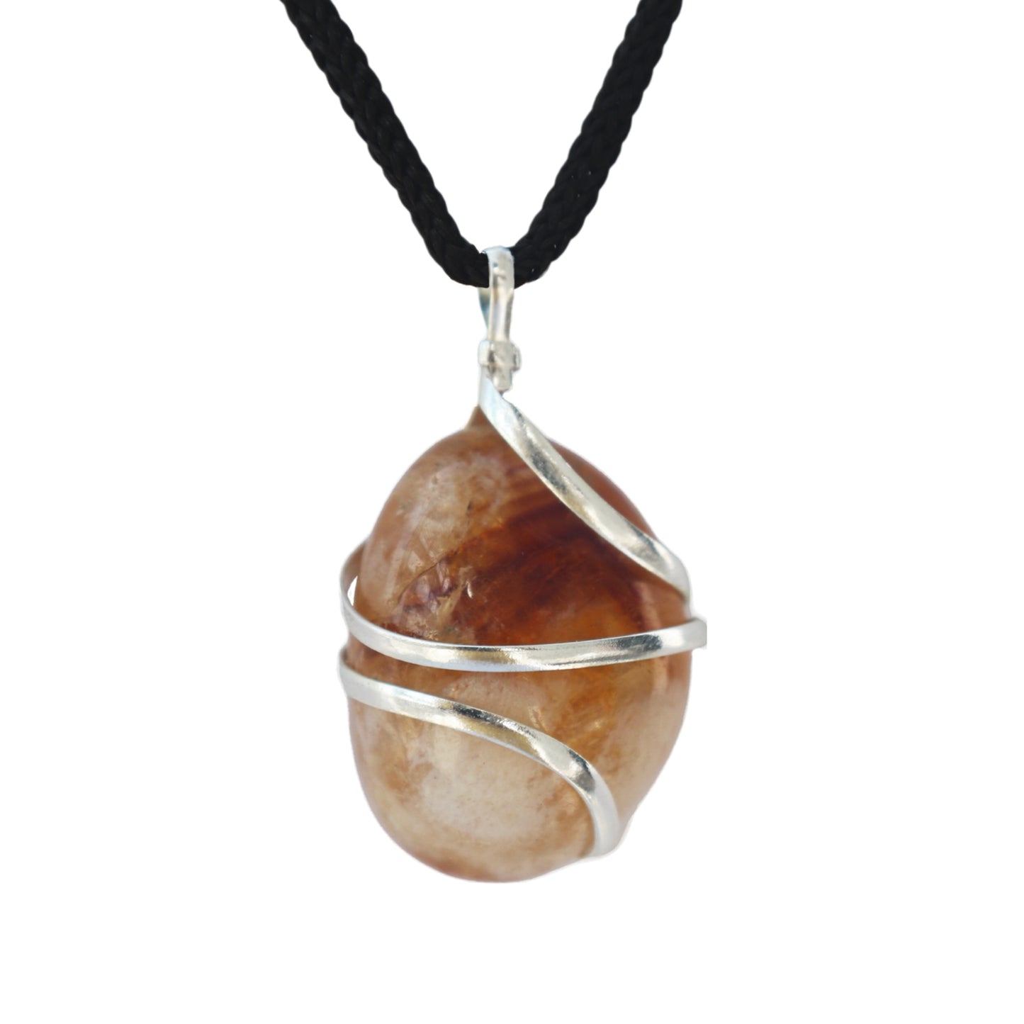 Citrine Crystal Pendant Necklace for Success and Good Luck - Handmade & Ethically Sourced Raw Stone Necklace of Citrine for Confidence and Abundance - Best Mother's Day Gift for her