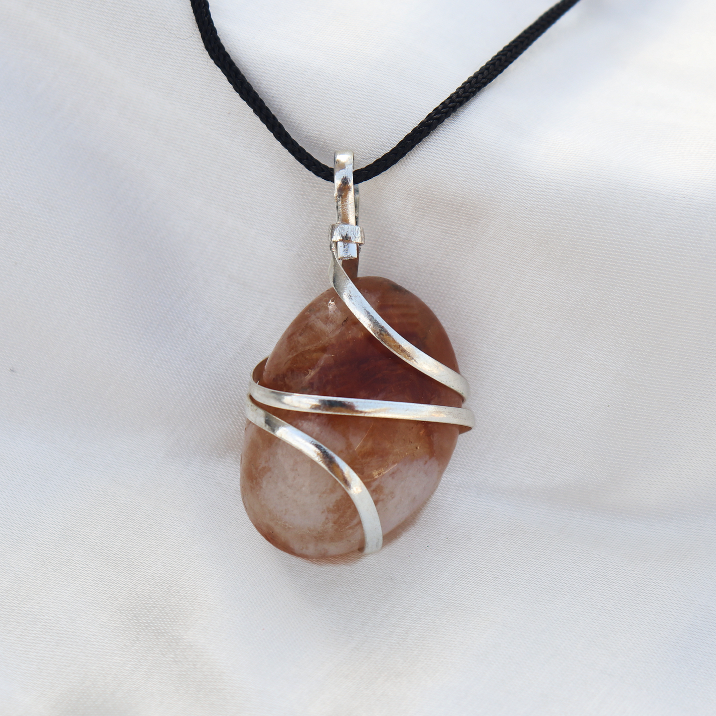 Citrine Crystal Pendant Necklace for Success and Good Luck - Handmade & Ethically Sourced Raw Stone Necklace of Citrine for Confidence and Abundance - Best Mother's Day Gift for her
