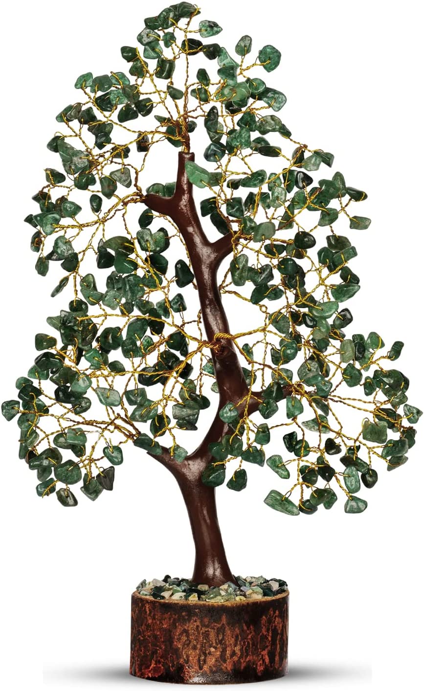 Green Aventurine Tree of life