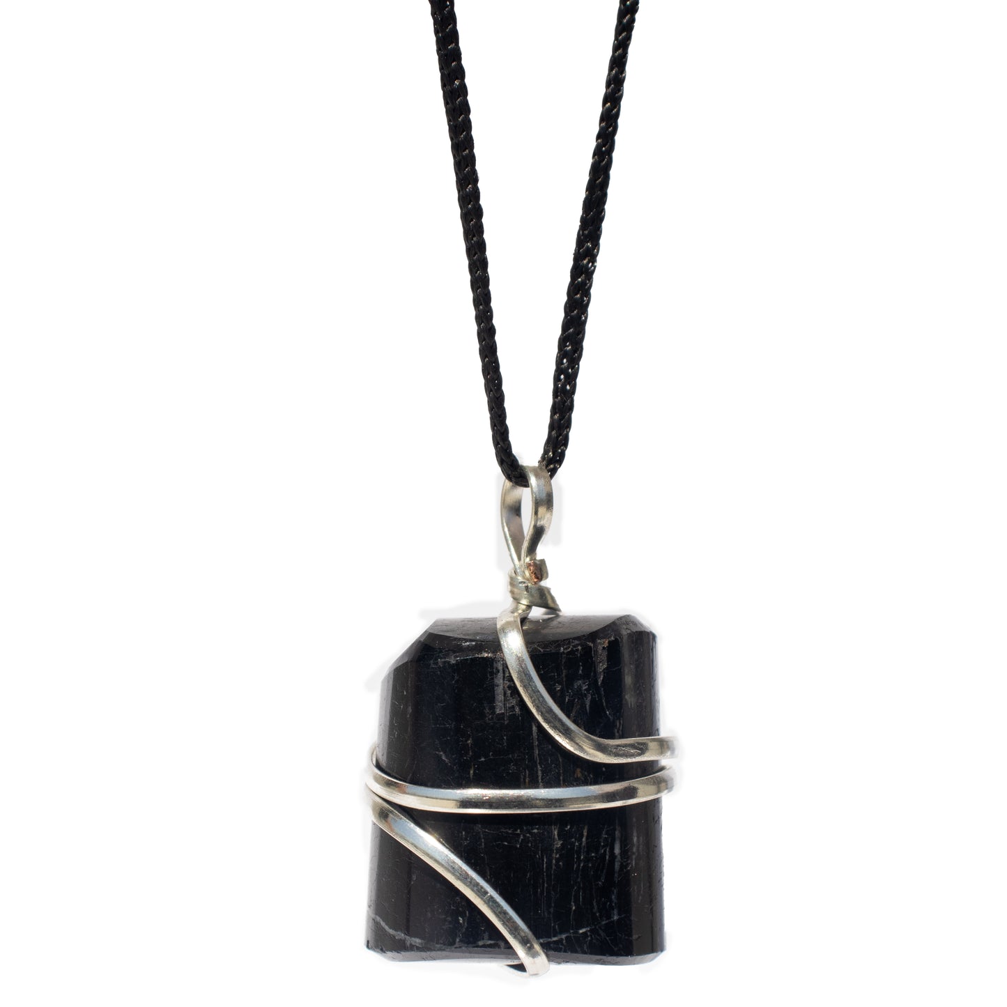 Black Tourmaline Crystal Pendant Necklace for Protection and grounding - Handmade & Ethically Sourced Raw Stone Necklace for Everyday Wear - Best Mother's Day Gift for her
