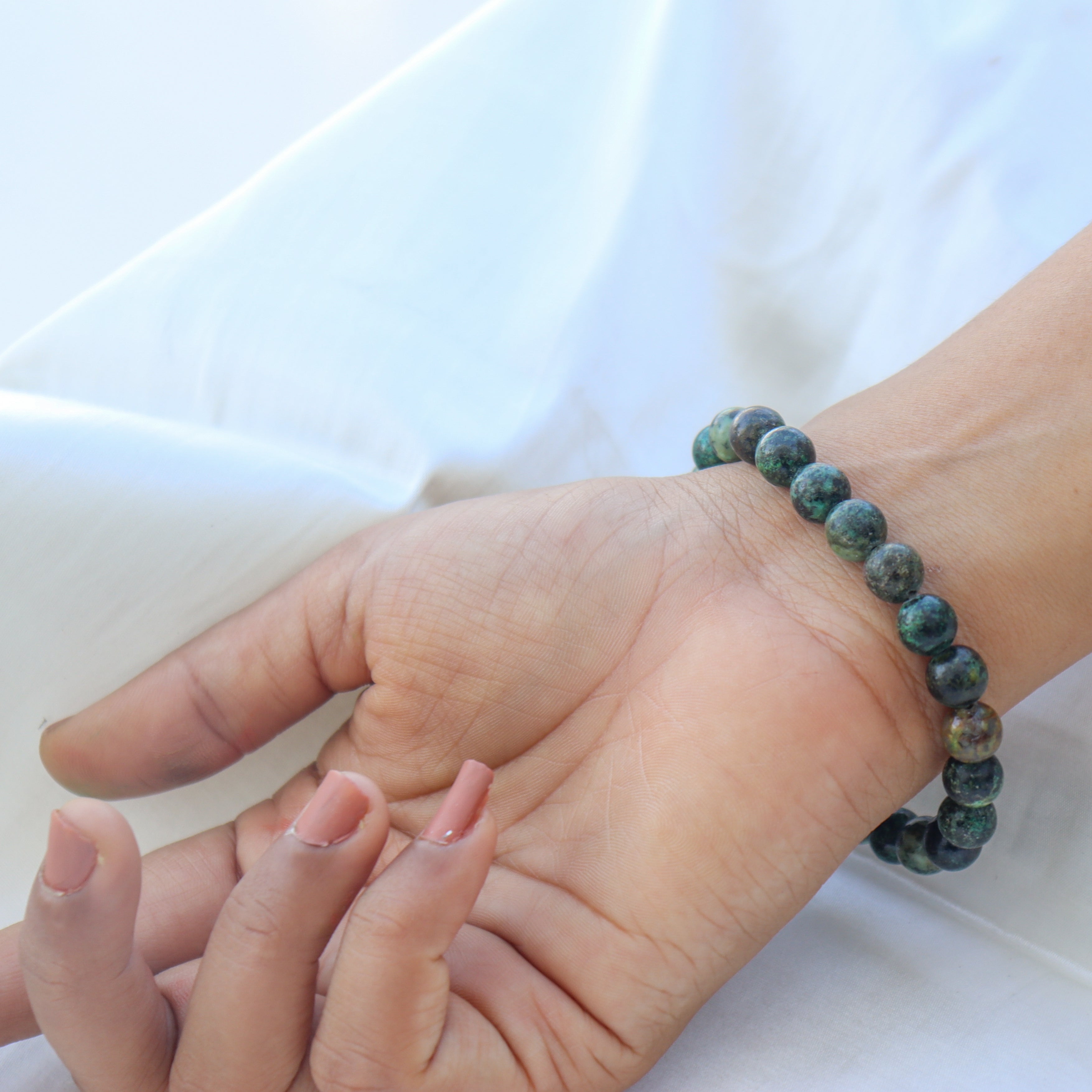 Protective Healing Turquoise Wrap Bracelet – AuraGlee