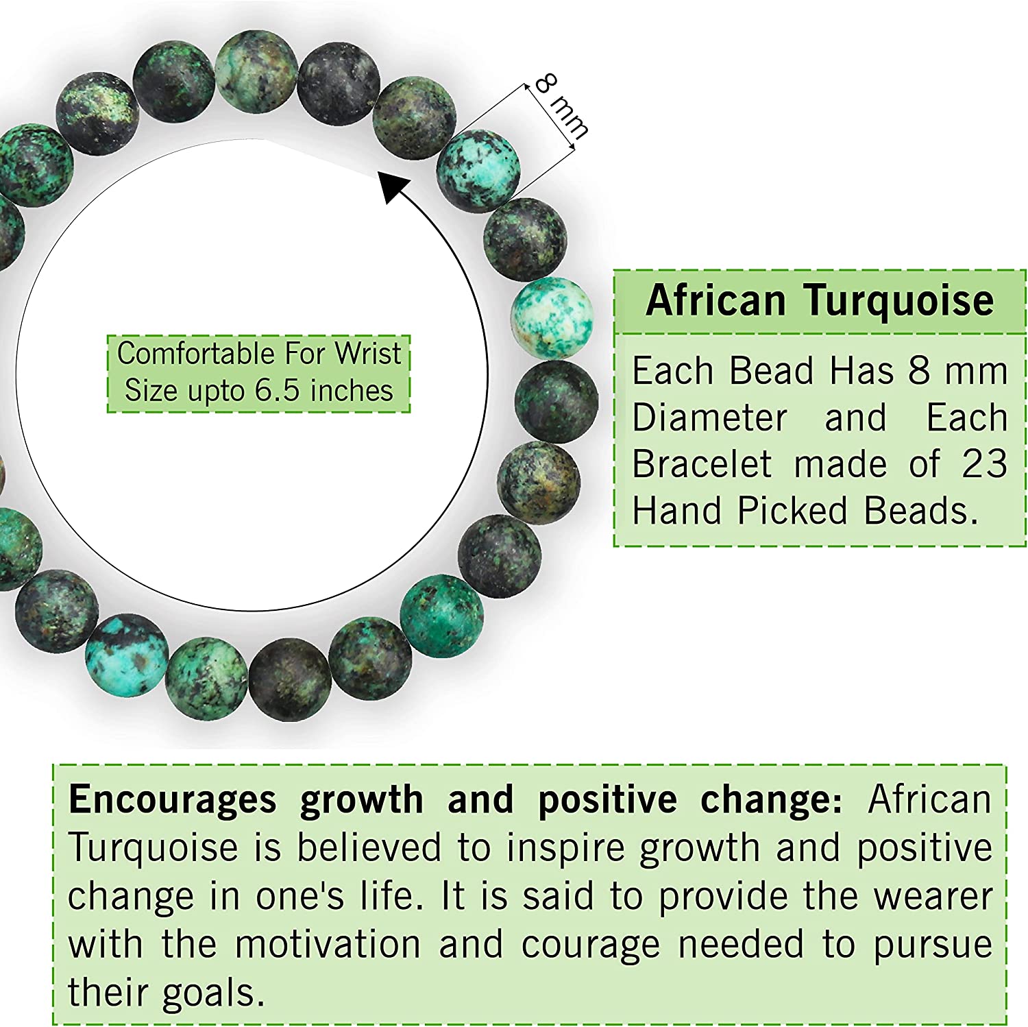 African Turquoise Bracelet  Panditcom